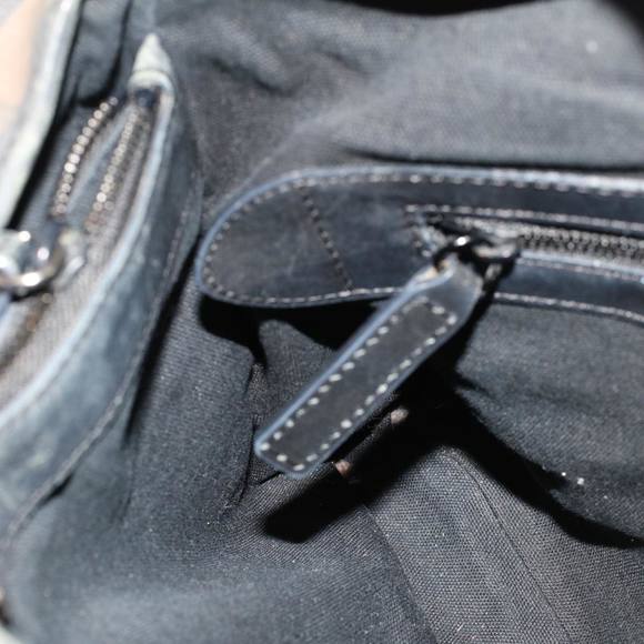 BURBERRY Nova Check Shoulder Bag PVC Leather Brown Auth yk7846B - Picture 8 of 15